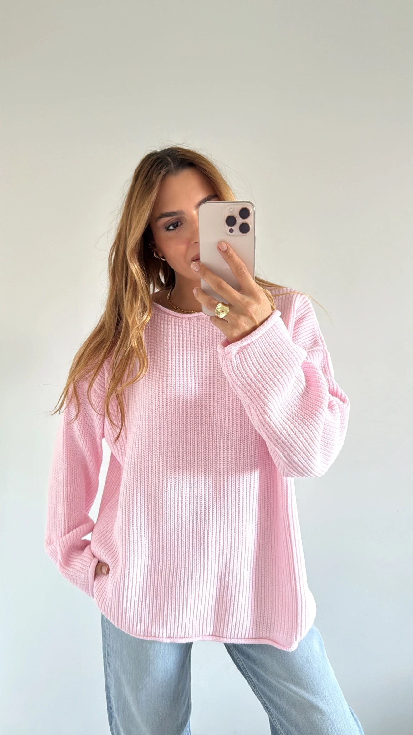 Basic Triko Açık Pembe