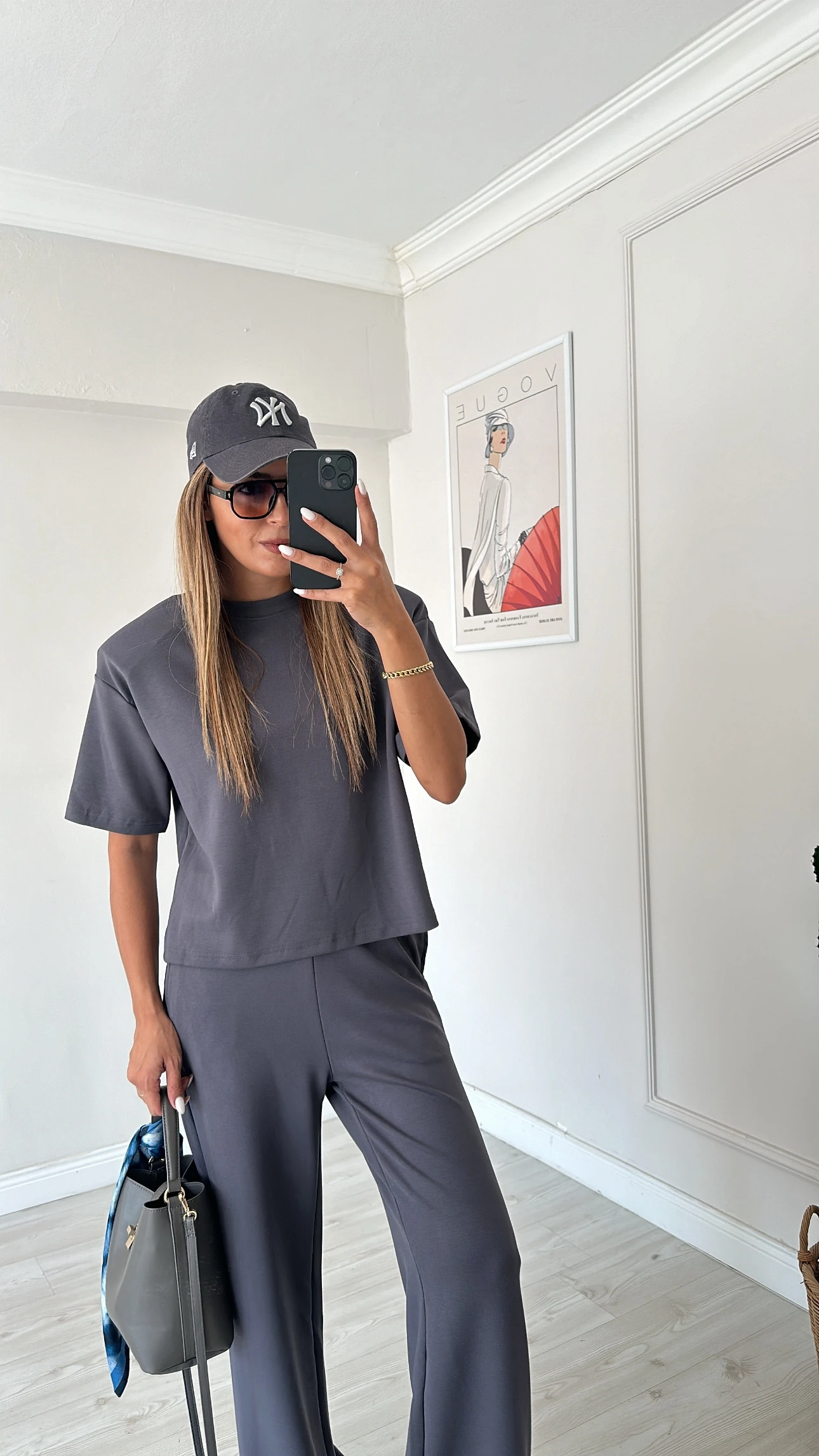 Modal Kumaş Takım Füme