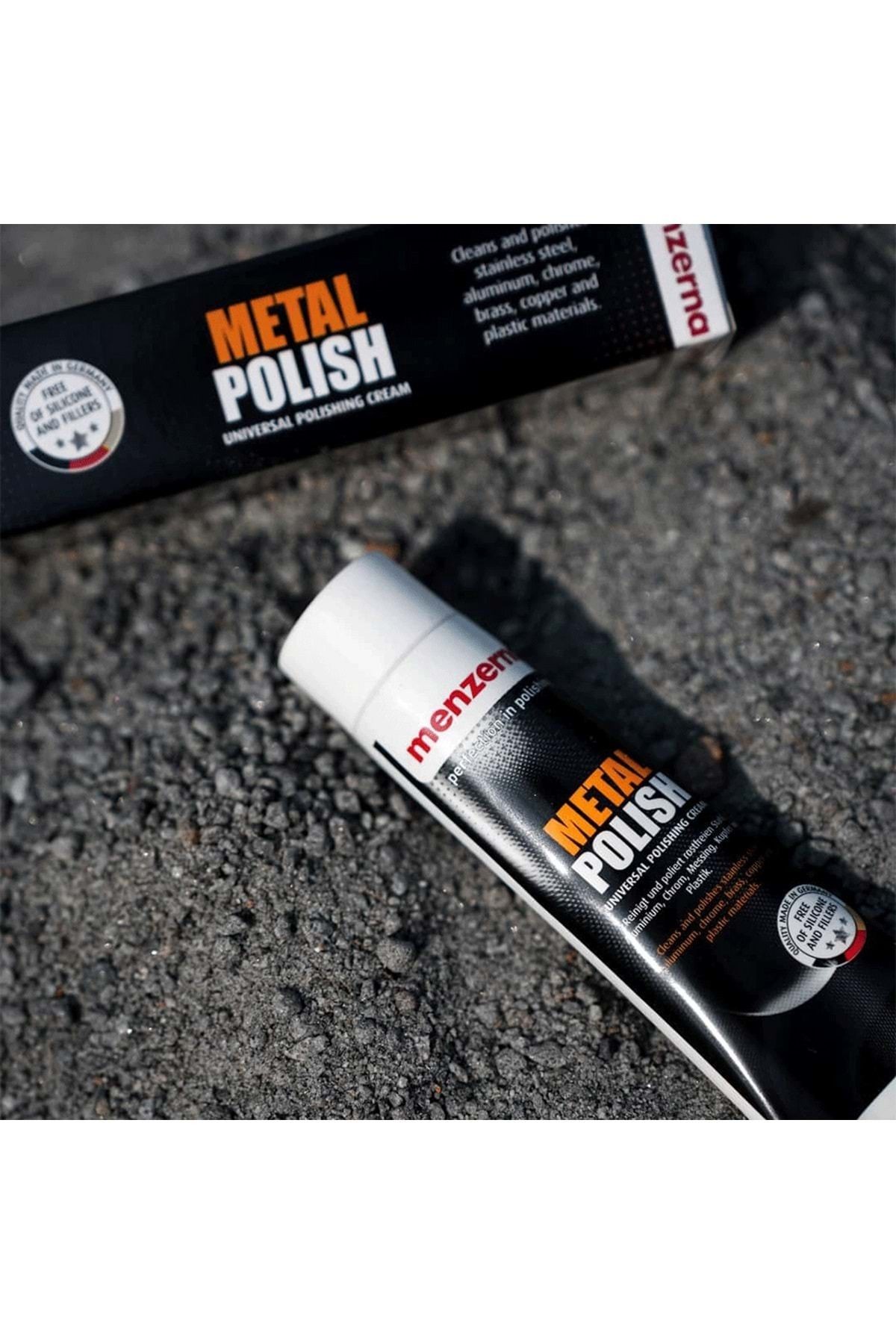 Menzerna Metal Polish Metal Krom, Çelik Parlatıcı - 125 gr
