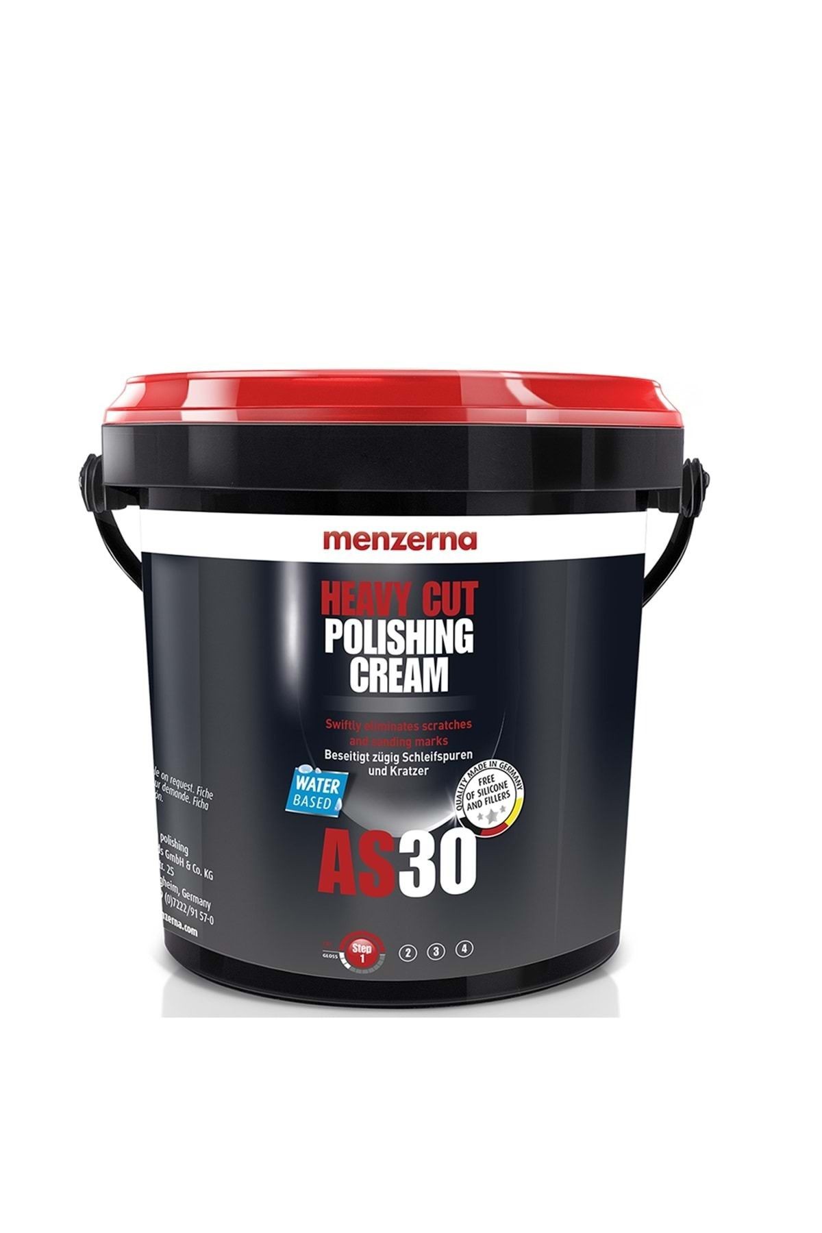 Menzerna As 30 Ağır Çizik Giderici Krem Kalın Pasta 1 KG
