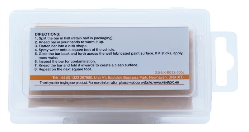 Valet Pro Yüzey Temizleyici Turuncu Kil - Orange Clay 100 GR