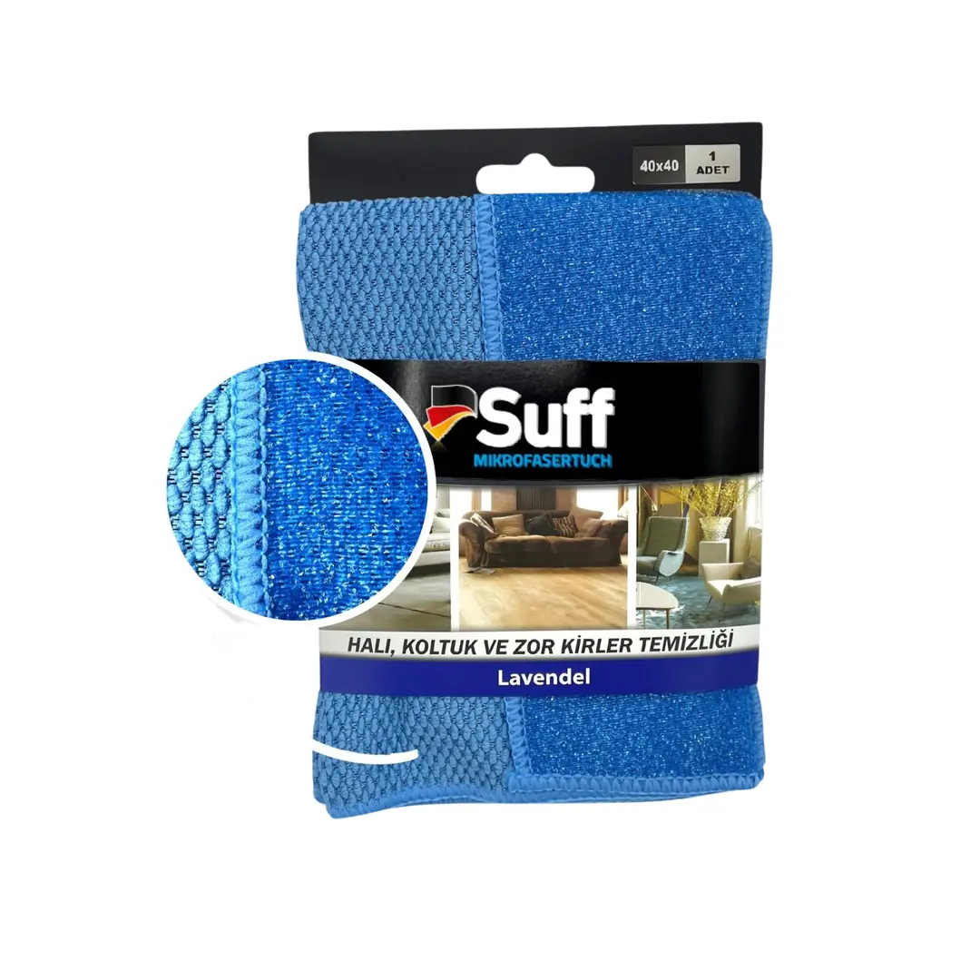 Suff Lavendel Halı Koltuk Döşeme Taban Bezi Araç & Ev 40x40 