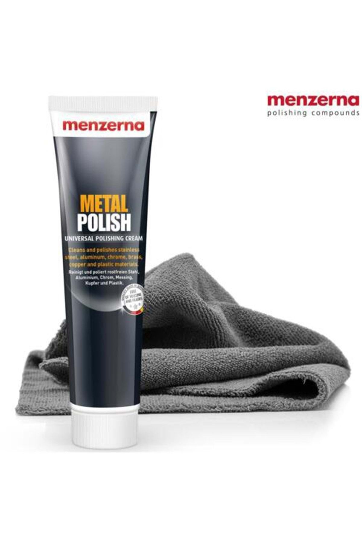 Menzerna Metal Polish Metal Krom, Çelik Parlatıcı - 125 gr