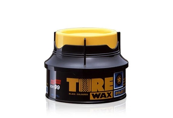 Soft99 Tire Black Wax Lastik Parlatıcı 170 GR