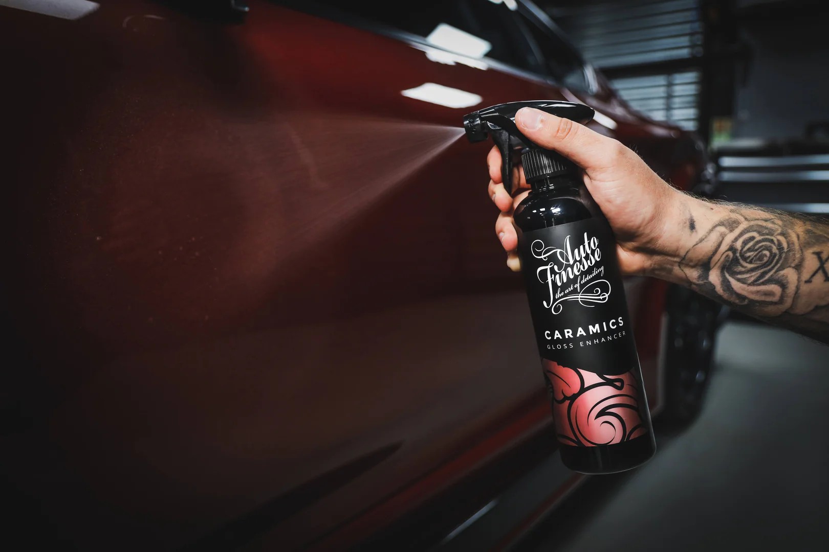 Auto Finesse Caramics Gloss Enhancer Seramik Bazlı Hızlı Cila 1 LT
