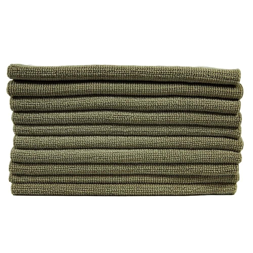 KLIN Clean Towel Çok Amaçlı Silme Ve Temizlik Bezi 10'lu Paket (Kahverengi) - 40x40 CM