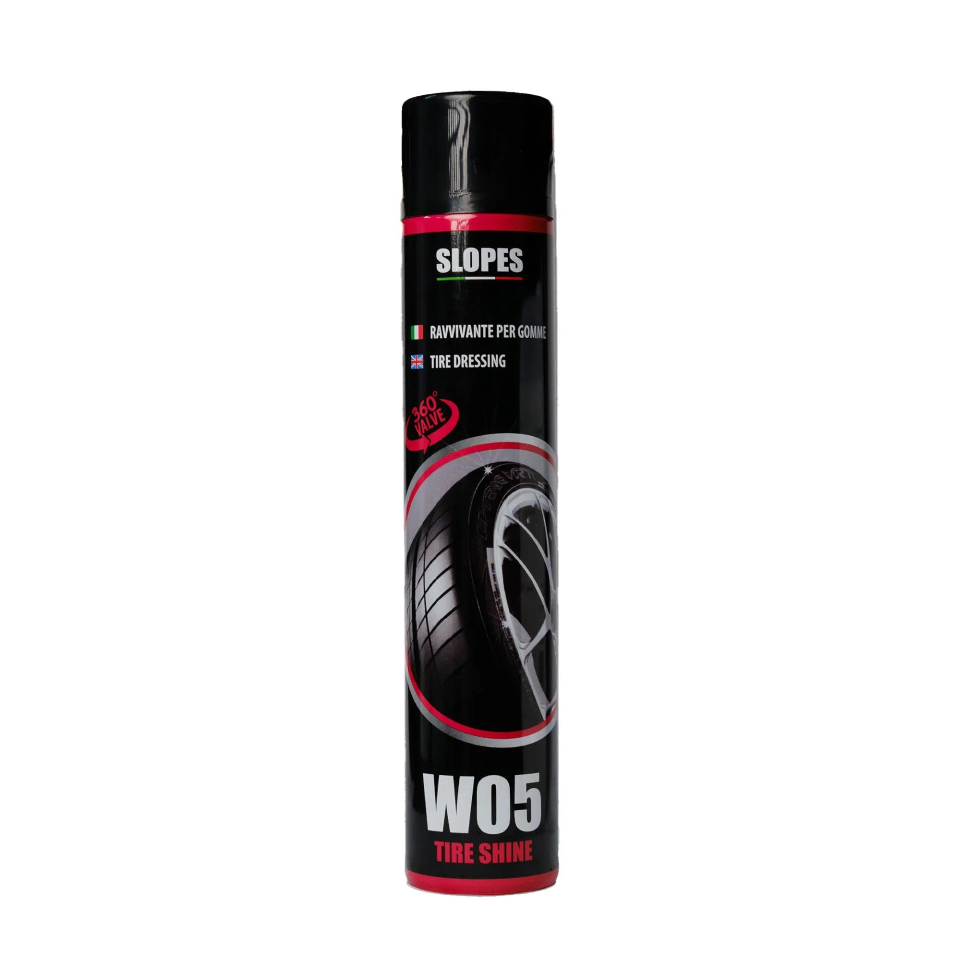 Slopes W05 Tyre Shine Lastik Parlatıcı Sprey Aerosol 500 ML