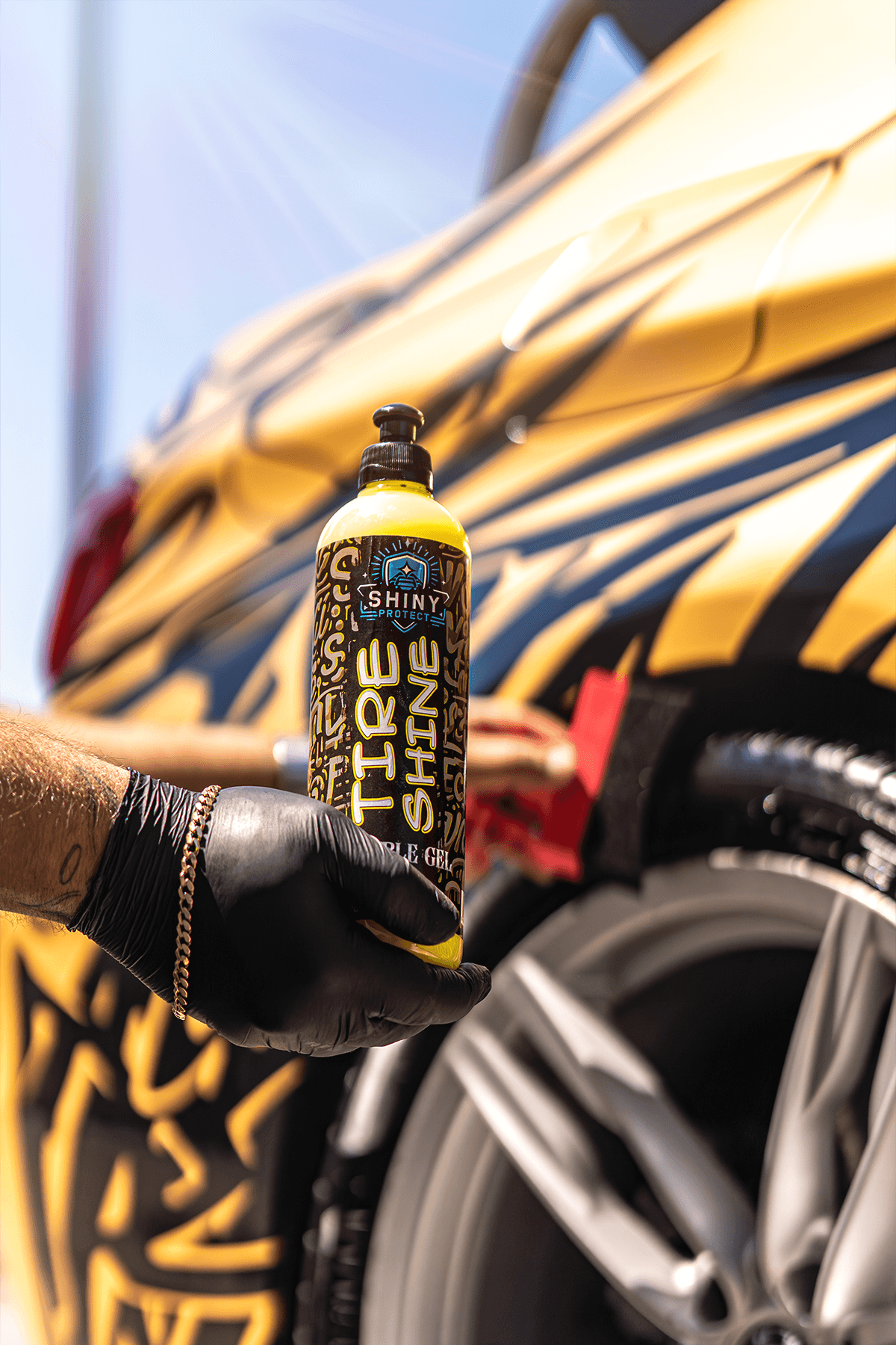 Tire Shine Lastik Parlatıcı Jel 600 ML