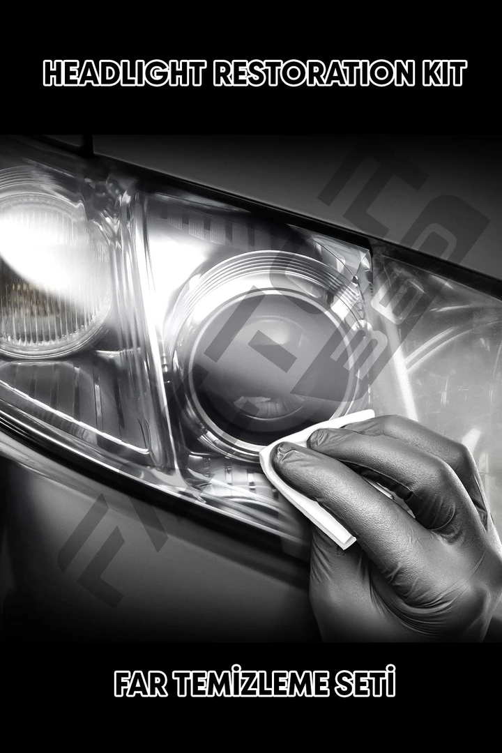 Factor360 Buharlı Far Temizleme ve Parlatma Seti