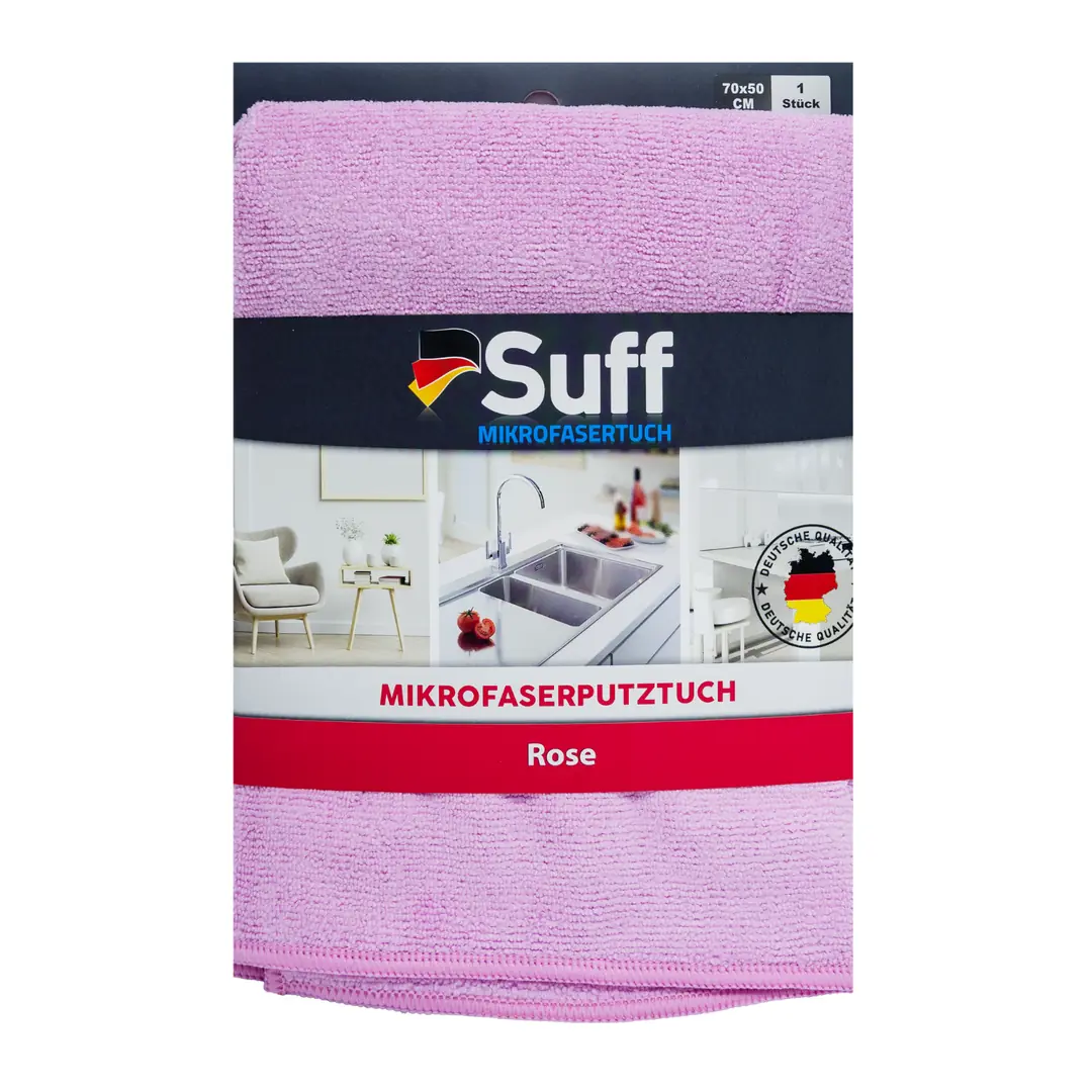 Suff Rose Mikrofiber Genel Temizlik Bezi 70x50