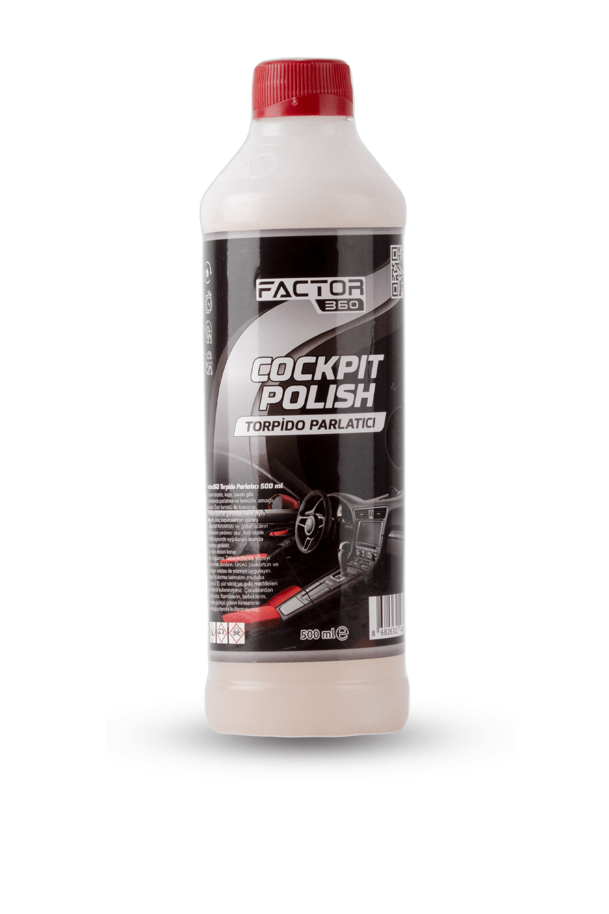 Factor 360 Milky Torpido Parlatıcı Süt 500 ML