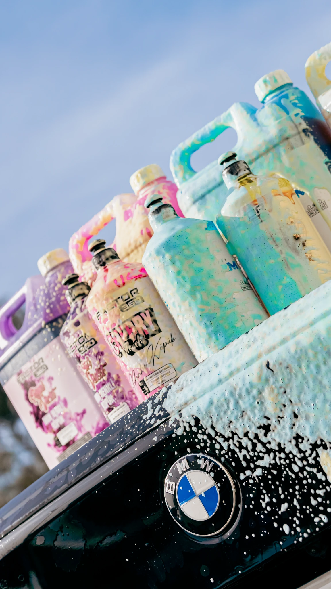 Factor360 Blue Foam Mavi Renkli Oto Yıkama Köpüğü Oto Şampuan 1:15 Konsantre 5 L