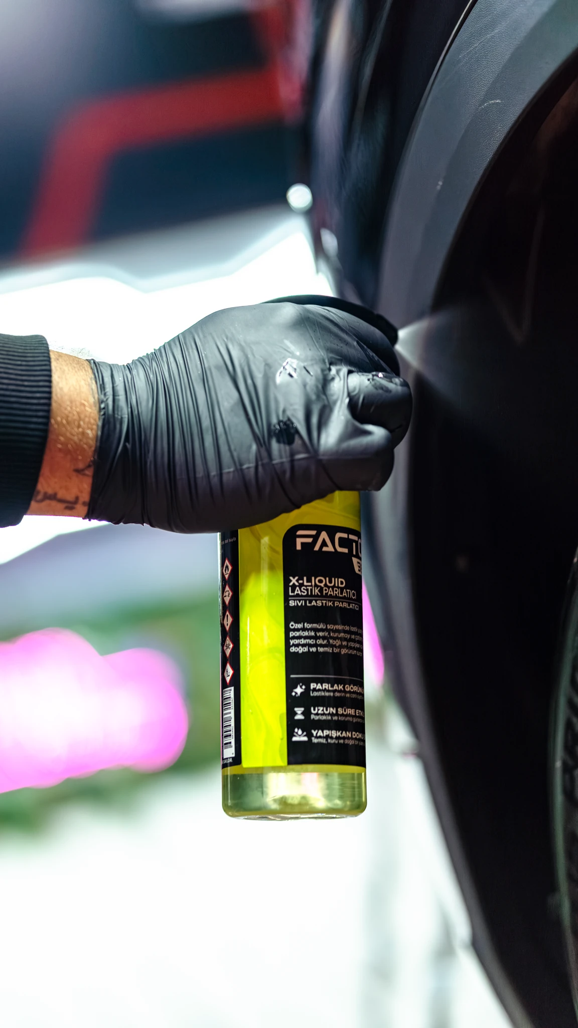 Factor360 X Liquid Sıvı Lastik Parlatıcı 500 ML