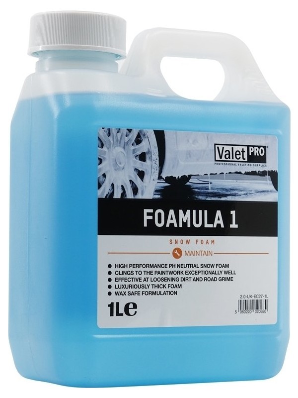 Valet Pro Foamula 1 Ph Nötr Yıkama Köpüğü 1 lt