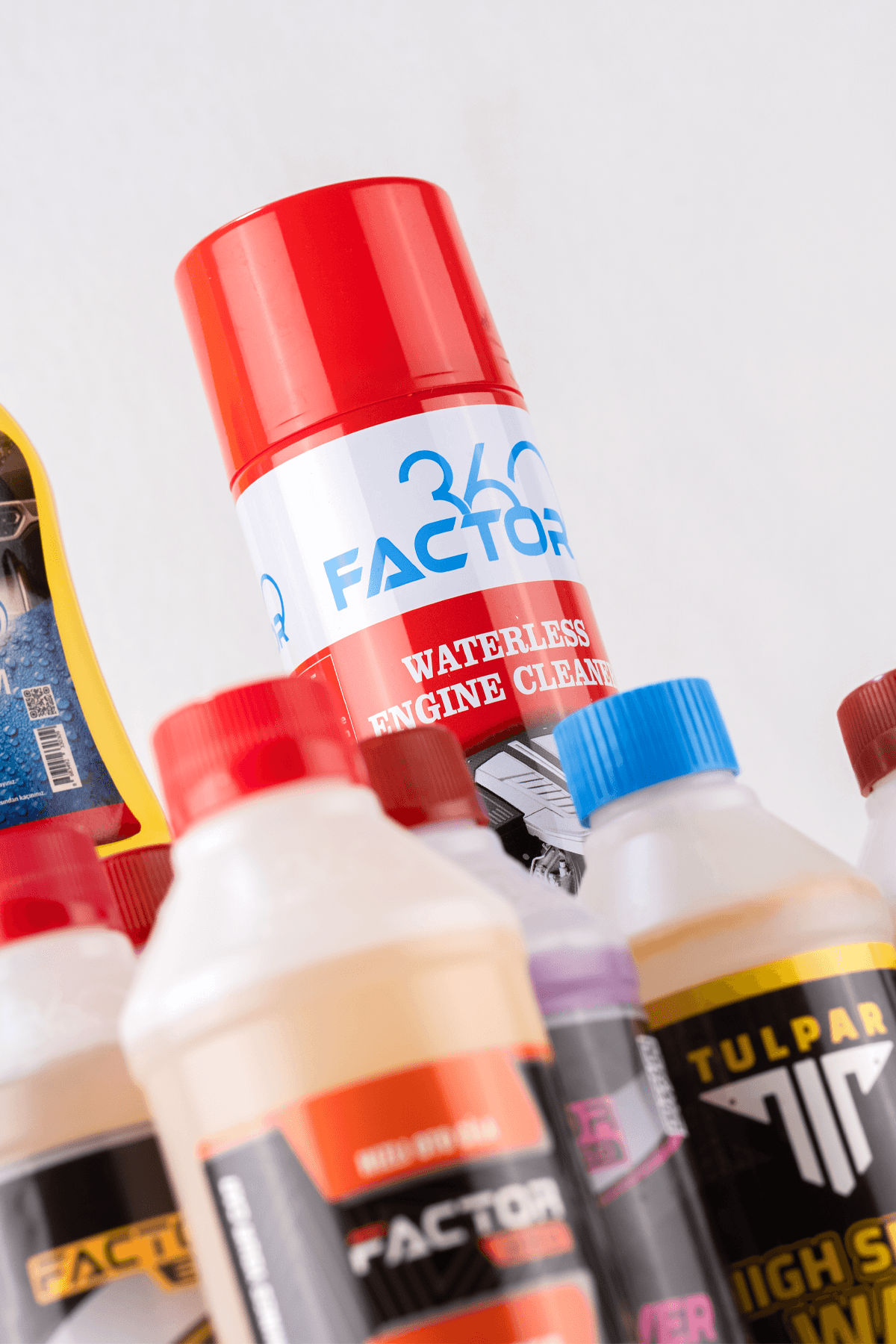 Tulpar & Factor 360 16 Parça Profesyonel Araç Temizlik ve Bakım Seti