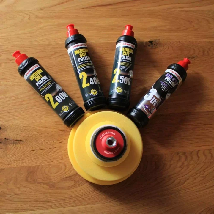 MENZERNA One-Step Polish 3 IN 1 Tek Adım Pasta Cila Koruma 1000 ML / 250 ML