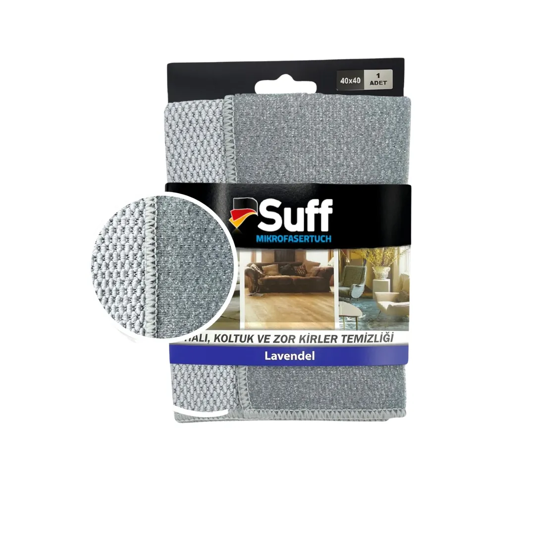 Suff Lavendel Halı Koltuk Döşeme Taban Bezi Araç & Ev 40x40 