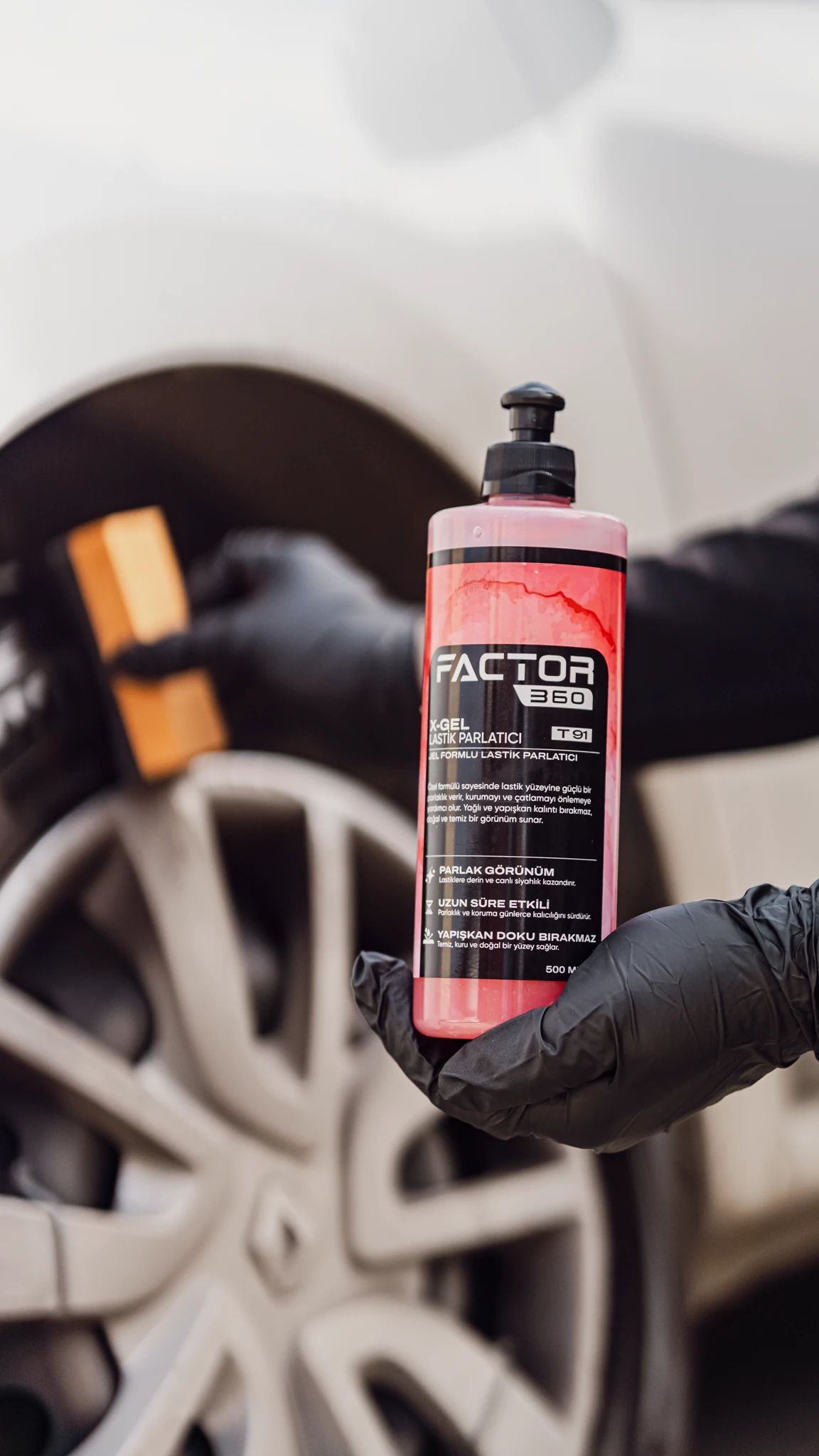 Factor360 X Gel Jel Lastik Parlatıcı 500 ML