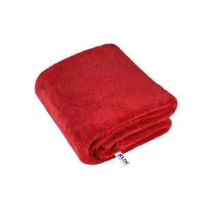 KLIN Drying DUO EVO Çift Taraflı Mikro Kurulama Havlusu (Kırmızı) - 80x75 CM
