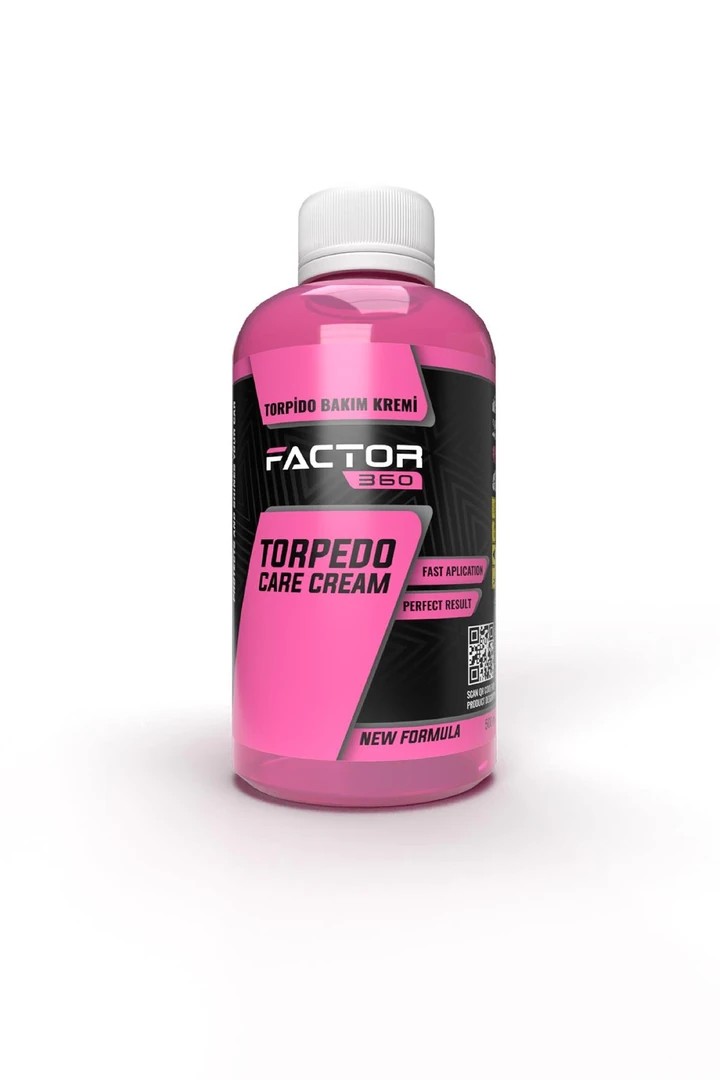 Factor360 Torpido Koruyucu ve Parlatıcı Krem Pembe 500 ml