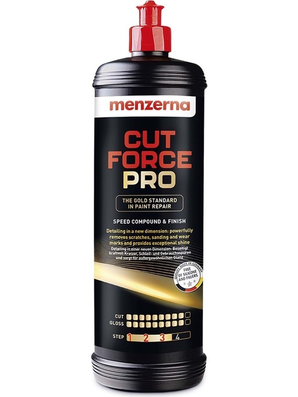 Menzerna Cut Force Pro Altın Seri Ağır Çizik Giderici Kalın Pasta 1 LT