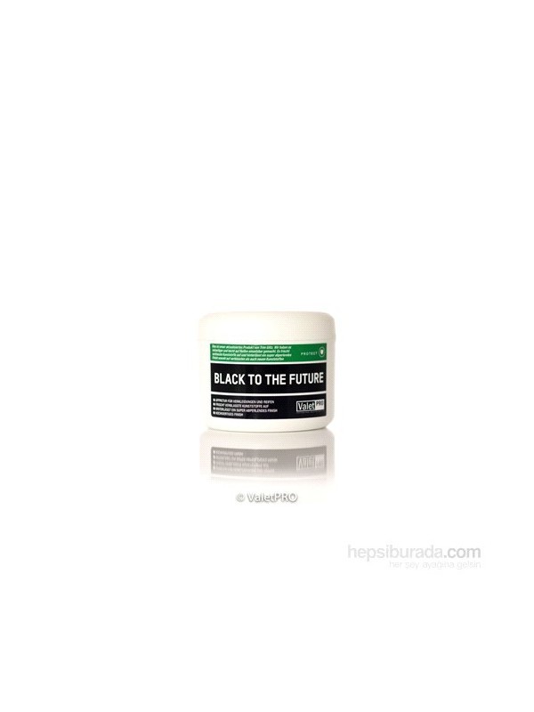 Valet Pro Black to the Future - Lastik ve Plastik Parlatıcı Koruyucu 250 ml