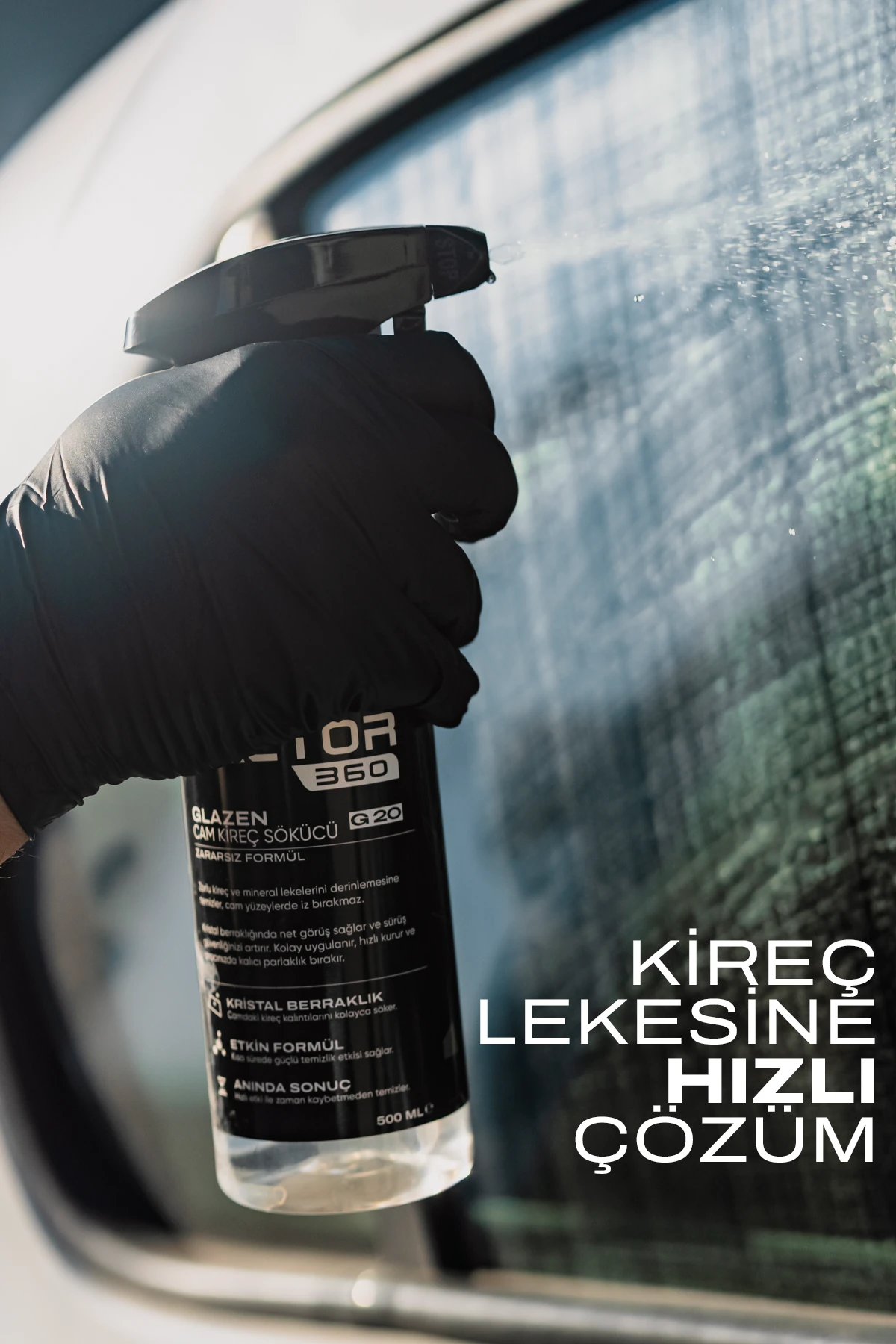 Factor 360 Glazen Cam Kireç Sökücü 500 ML