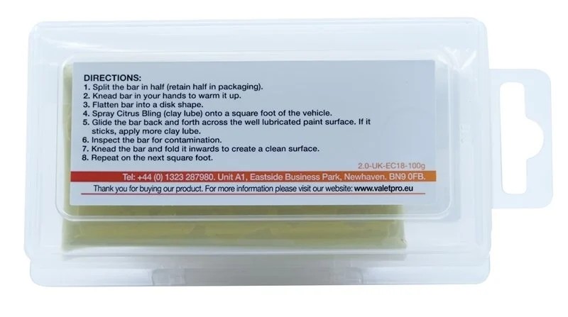 Valet Pro Yüzey Temizleyici Sarı Kil - Yellow Clay 100 GR