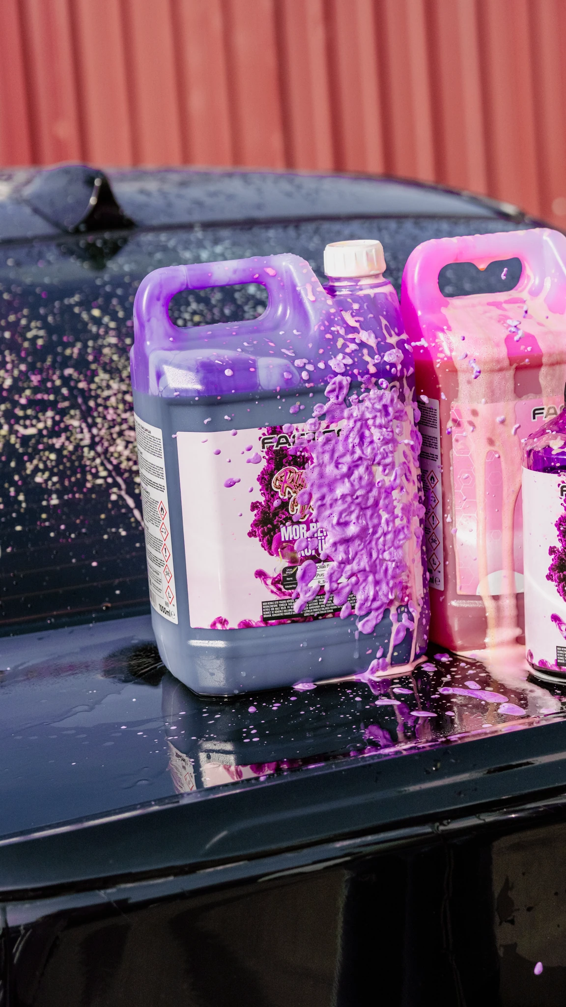 Factor360 Royal Violet Mor Renkli Oto Yıkama Köpüğü Oto Şampuan 1:15 Konsantre 5 L