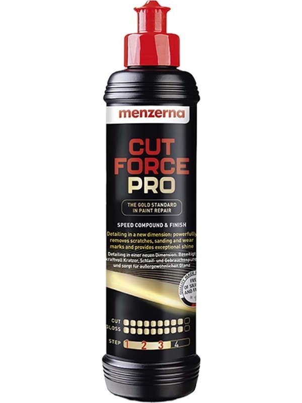 Menzerna Cut Force Pro Altın Seri Ağır Çizik Giderici Kalın Pasta 250 ML