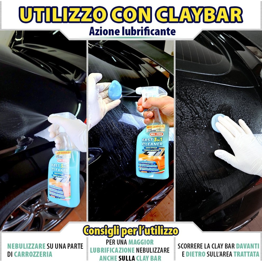 MAFRA Fast Cleaner 3 in 1 Oto Yüzey Temizleyici 500 ML
