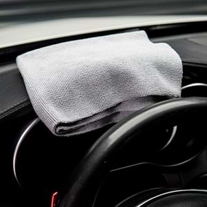 KLIN Clean Towel Çok Amaçlı Silme Ve Temizlik Bezi 10'lu Paket (Gri) - 40x40 CM
