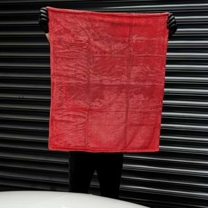 KLIN Drying DUO EVO Çift Taraflı Mikro Kurulama Havlusu (Kırmızı) - 80x75 CM