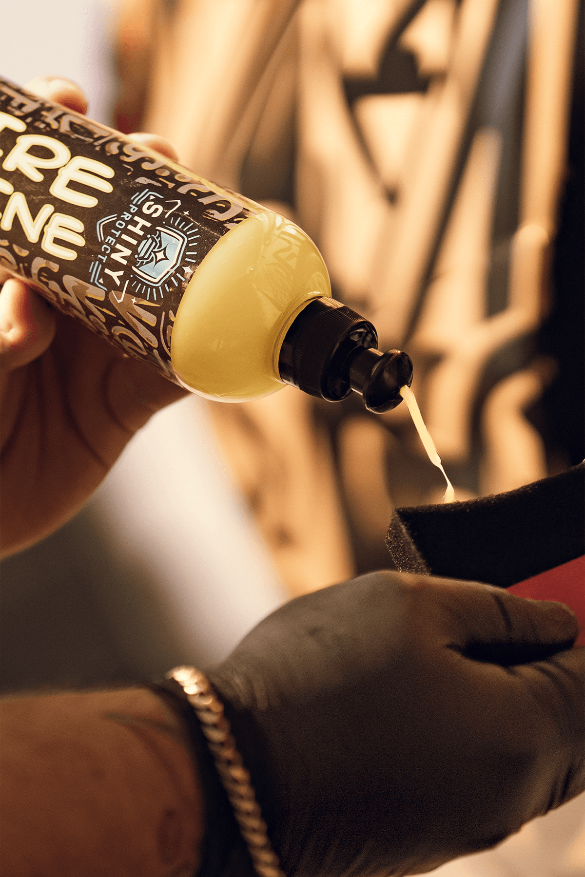 Tire Shine Lastik Parlatıcı Jel 600 ML