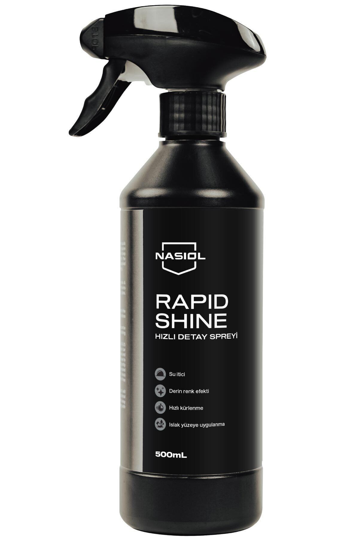 Nasiol Rapidshine Araç Nano Detay Spreyi-Derin Renk Efekti-Showroom Parlaklığı-6 Ay Dayanım-500ml