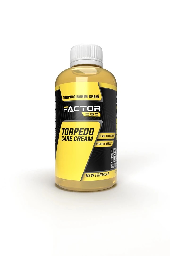 Factor360 Torpido Koruyucu ve Parlatıcı Krem Sarı 500 ml