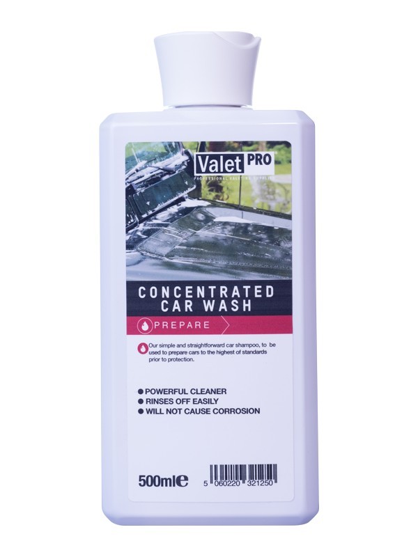 Valet Pro Concentrated Car Wash - Konsantre Ph Nötr Yıkama Şampuanı 500 ML