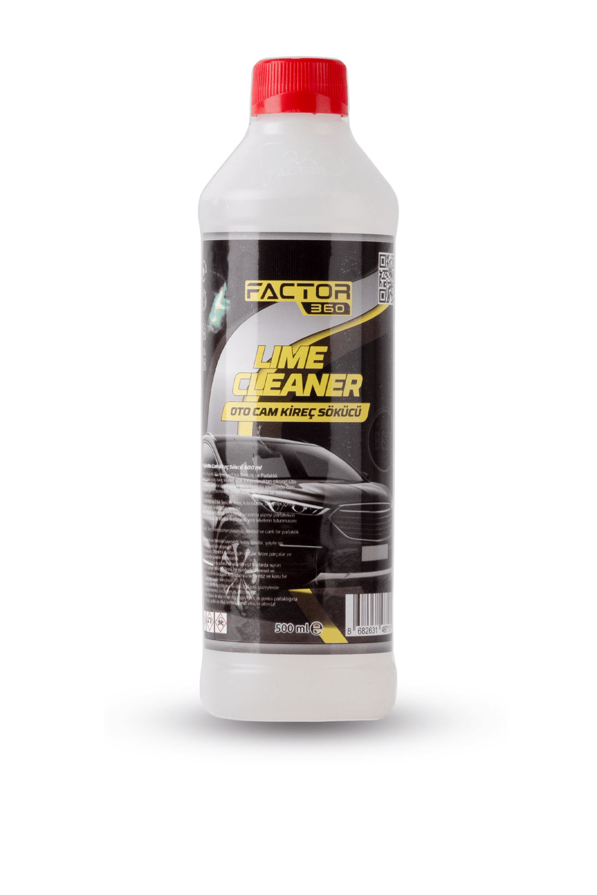 Factor 360 Glazen Cam Kireç Sökücü 500 ML