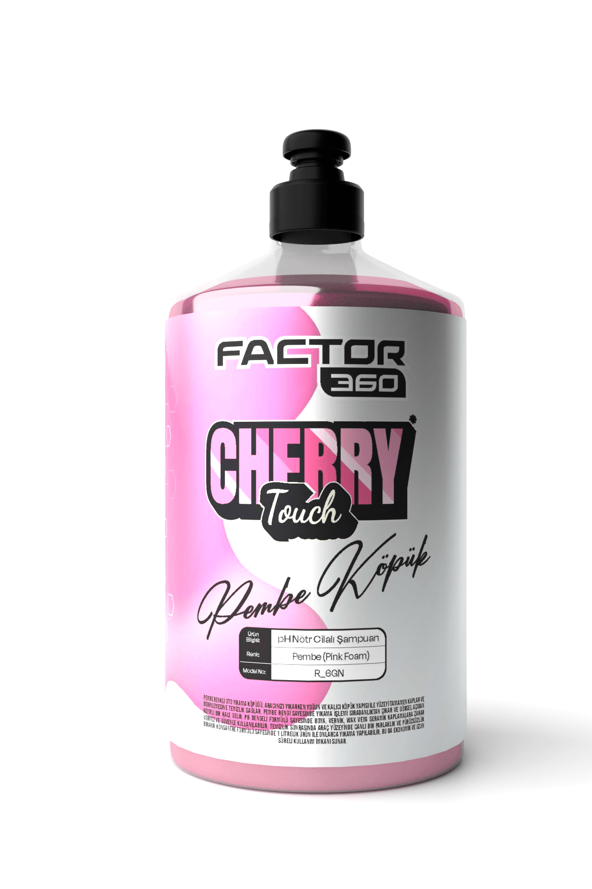 Factor360 Blue Foam Mavi Renkli Oto Yıkama Köpüğü Oto Şampuan 1 L
