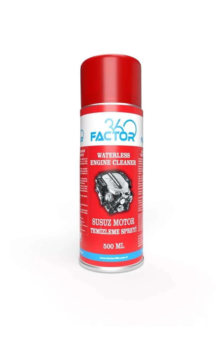 Susuz Motor Temizleme Spreyi - Waterless Engine Cleaning Spray 500ml (Klima Bombası Hediye)