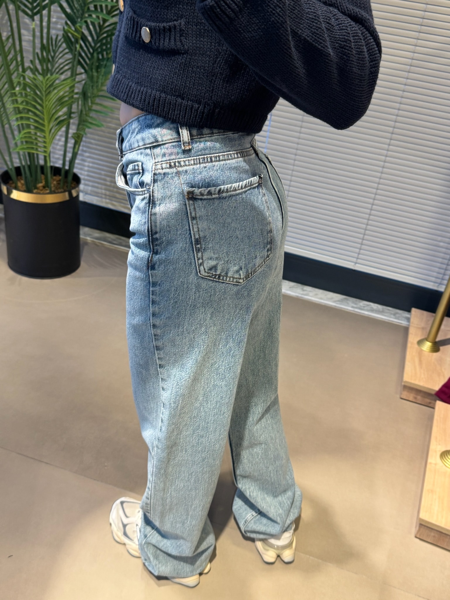 Orijinal Marka |Yüksel Bel |Kesik Paça Jean