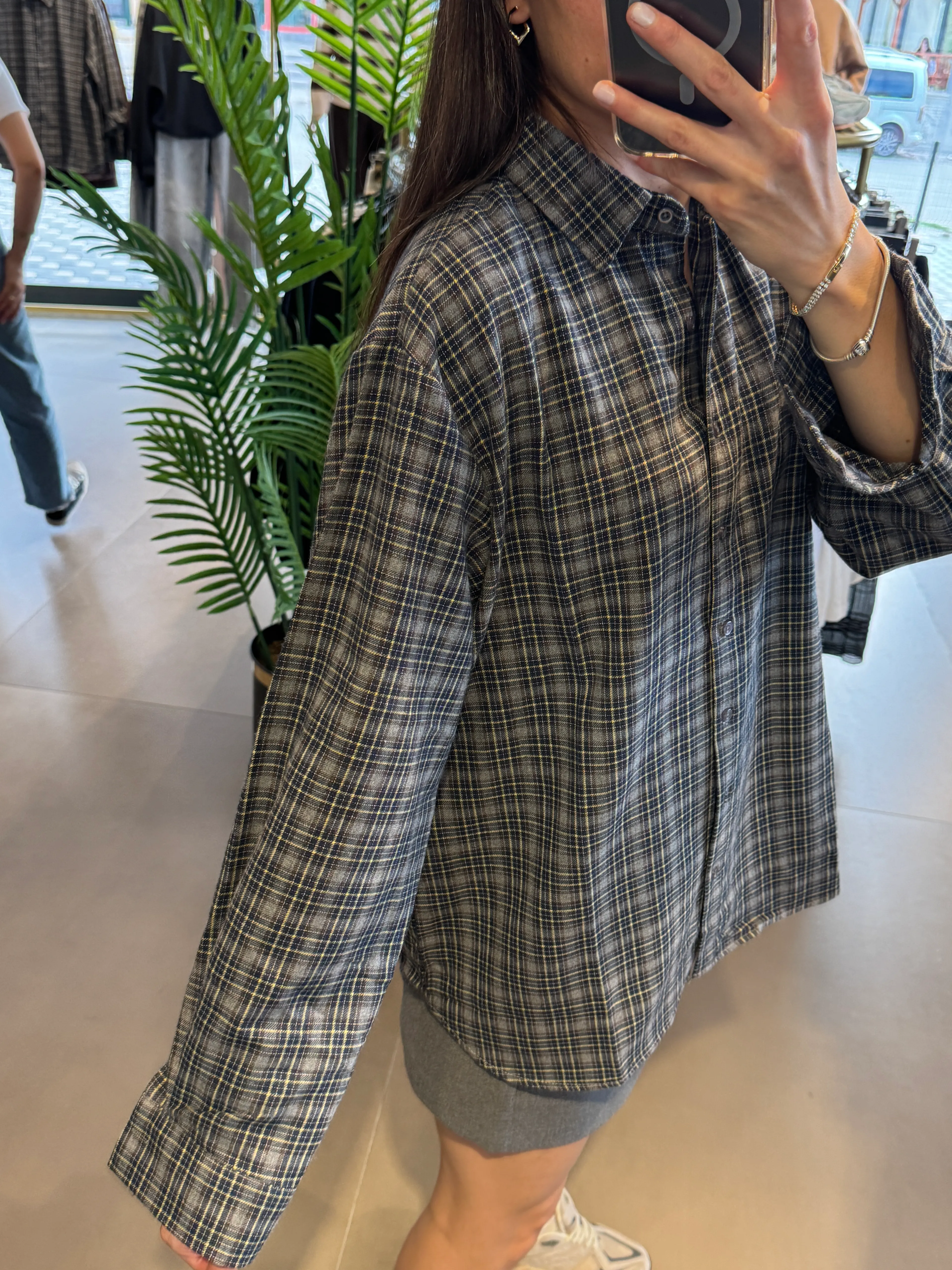 Ekose Gömlek | Pamuk Ürün-Yumuşak Doku