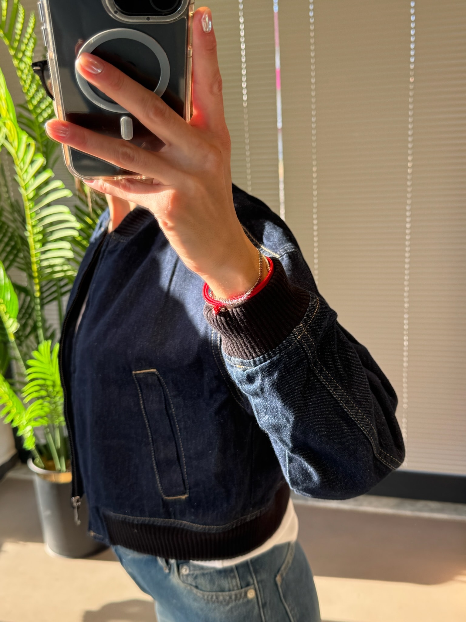 Orijinal Ürün|Kesik Etiket Kot Ceket