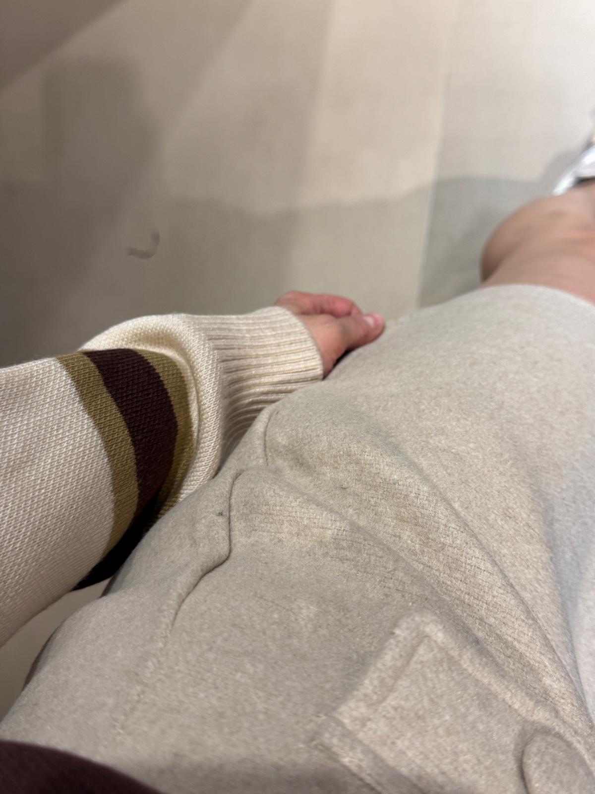 Cep Detaylı Kaşe Etek-Taş