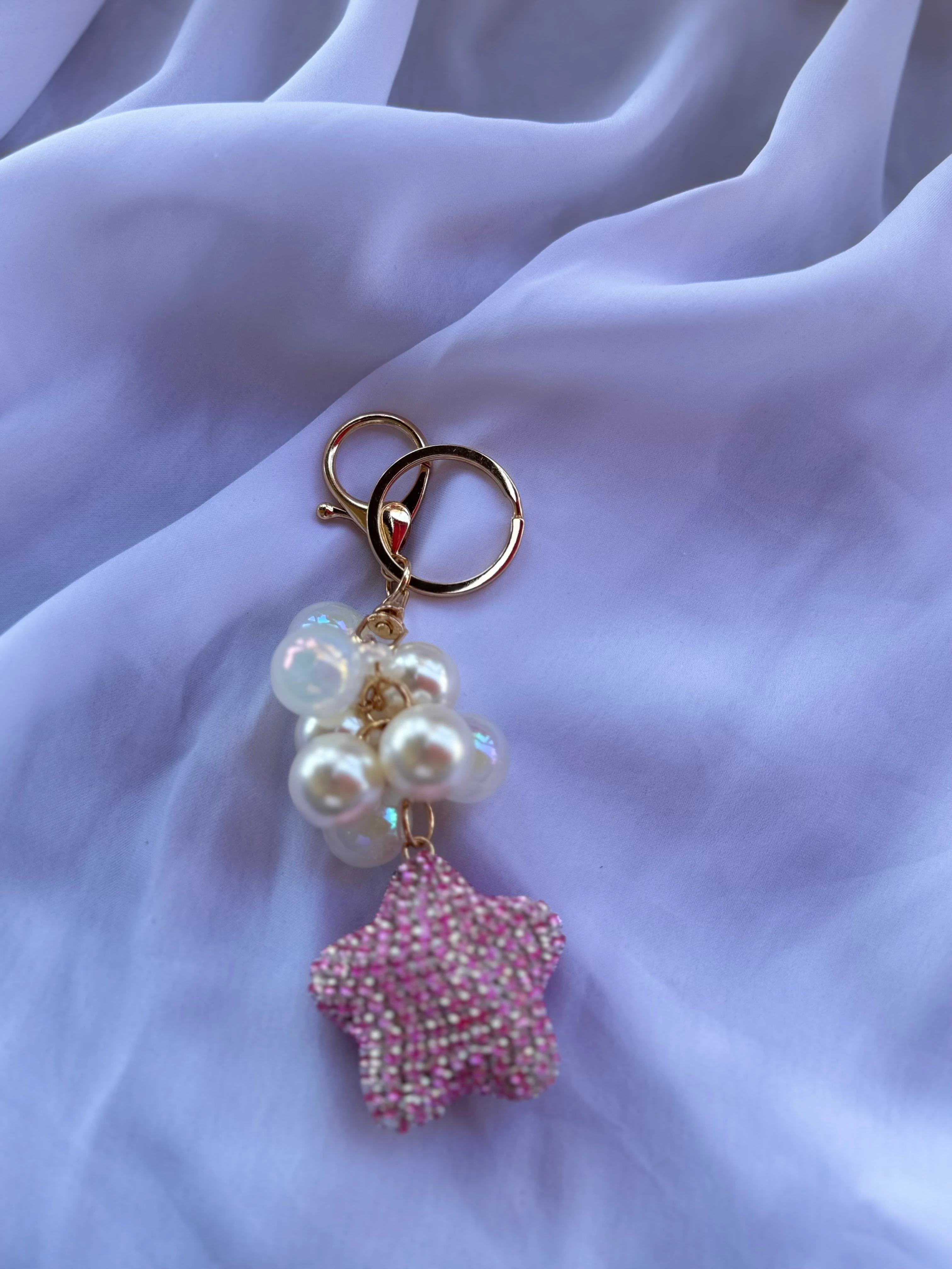 Taşlı Çanta Aksesuarı-Anahtarlık 