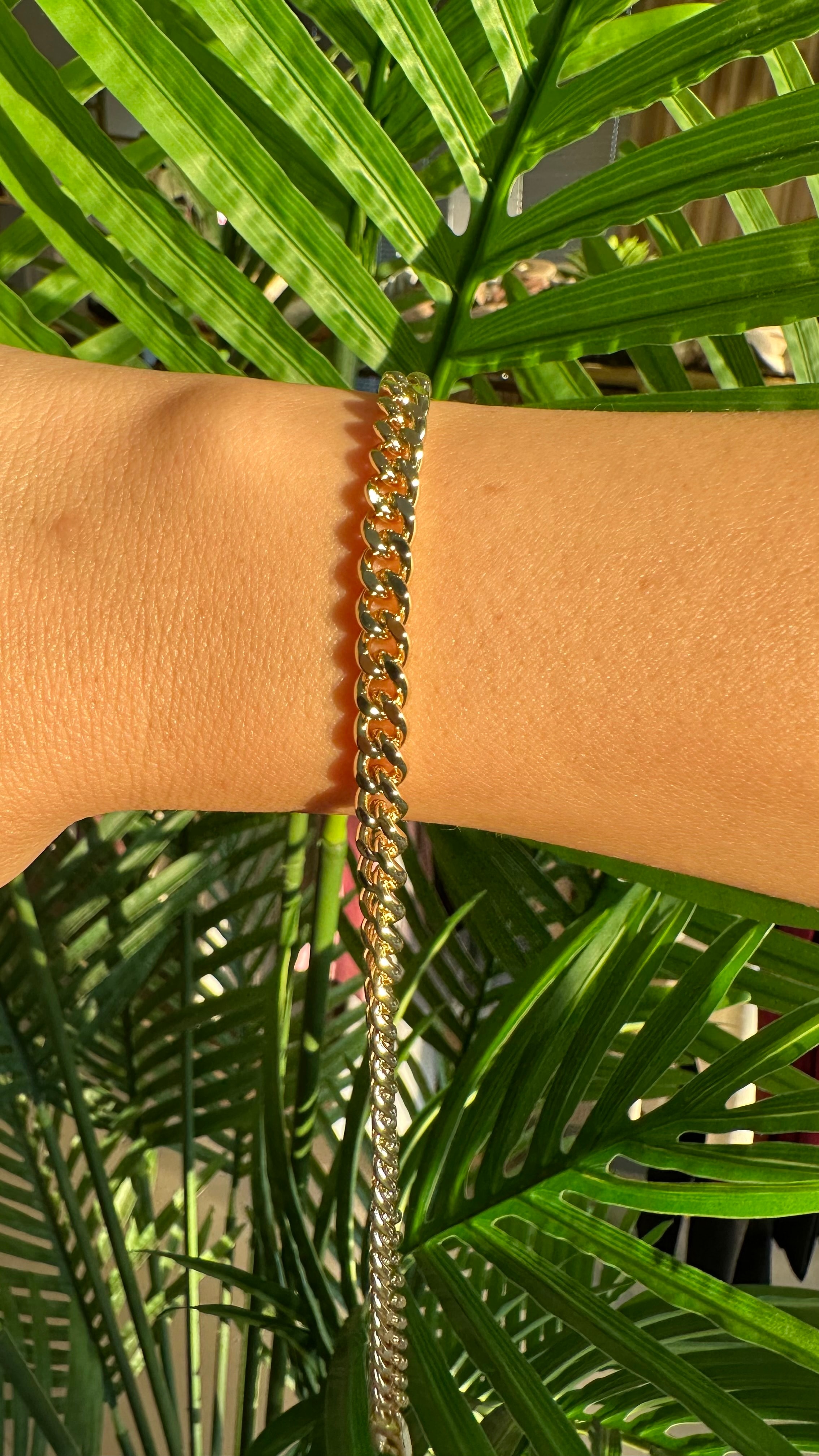 Xupıng Zincir Bileklik-Gold