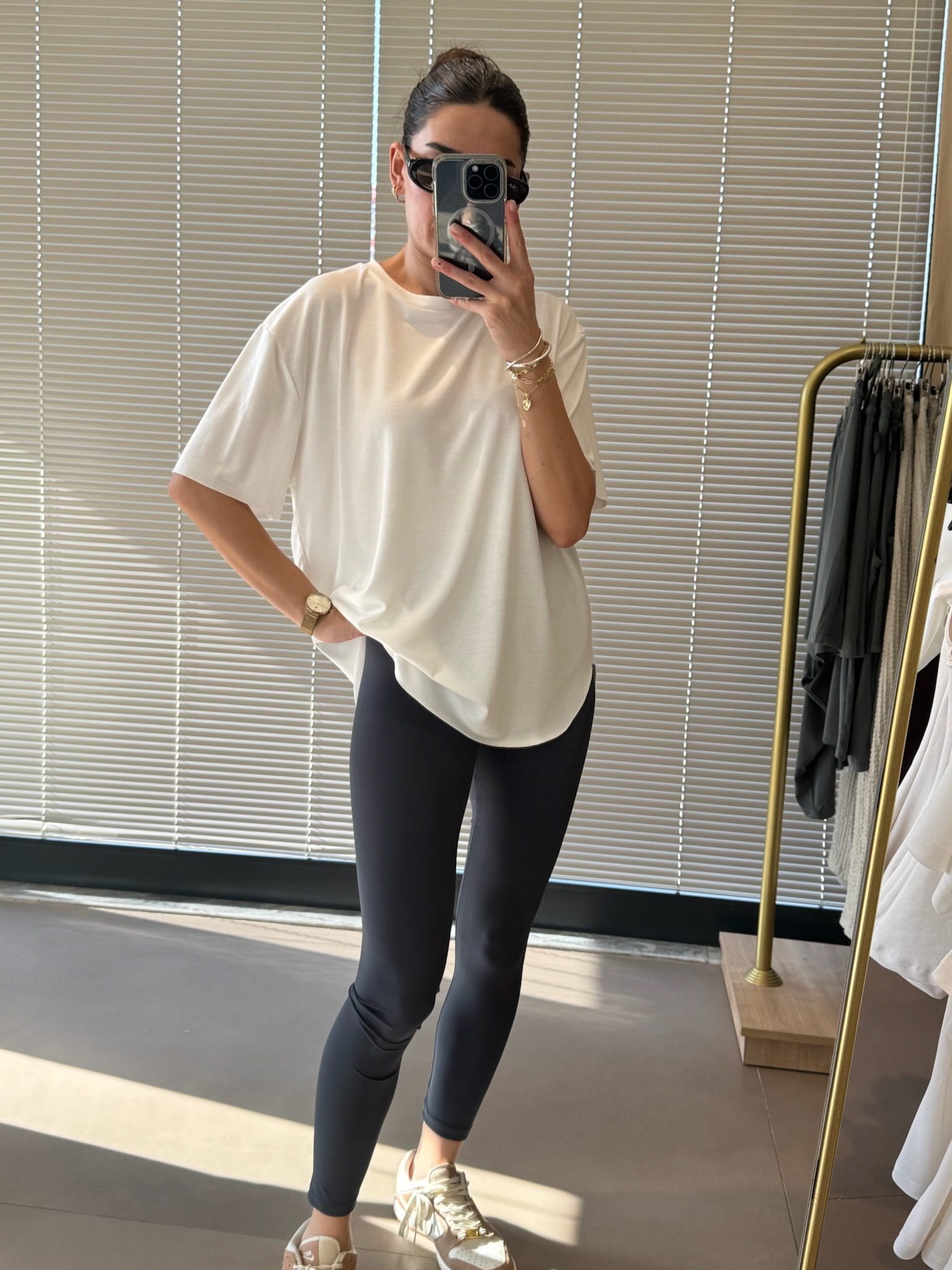 Orijinal Marka Toparlayıcı Yüksek Bel Tayt - Antrasit