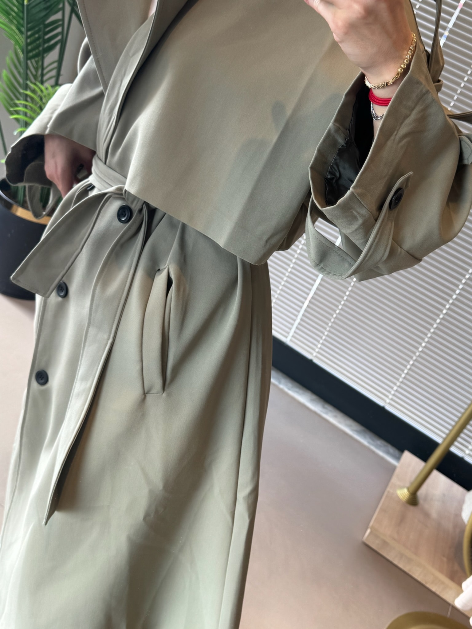 Oversize Trençkot-Premıum Collection