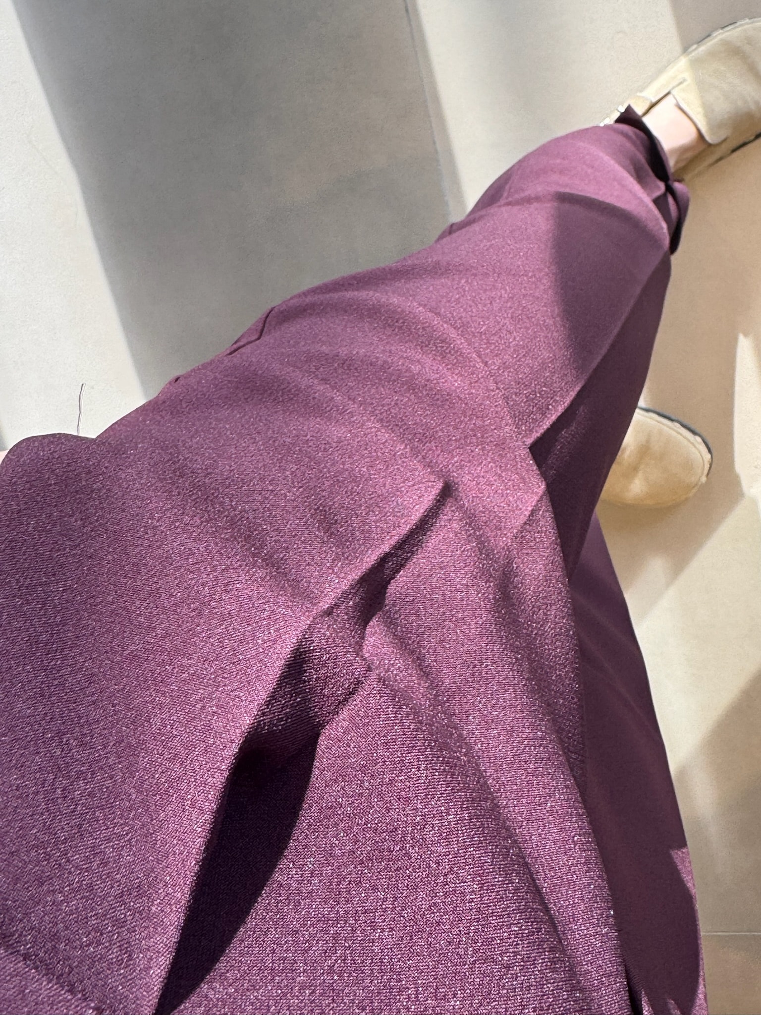 Double Kumaş Havuç Kesim Kumaş Pantolon