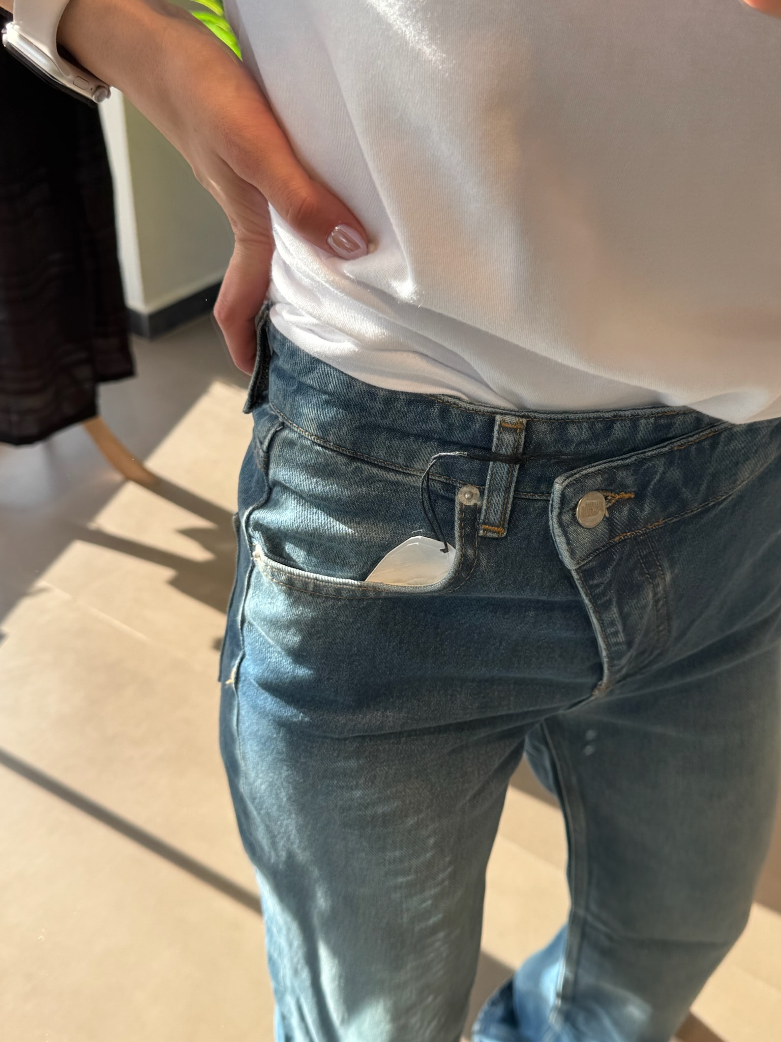 Asimetrik Kemer Jean